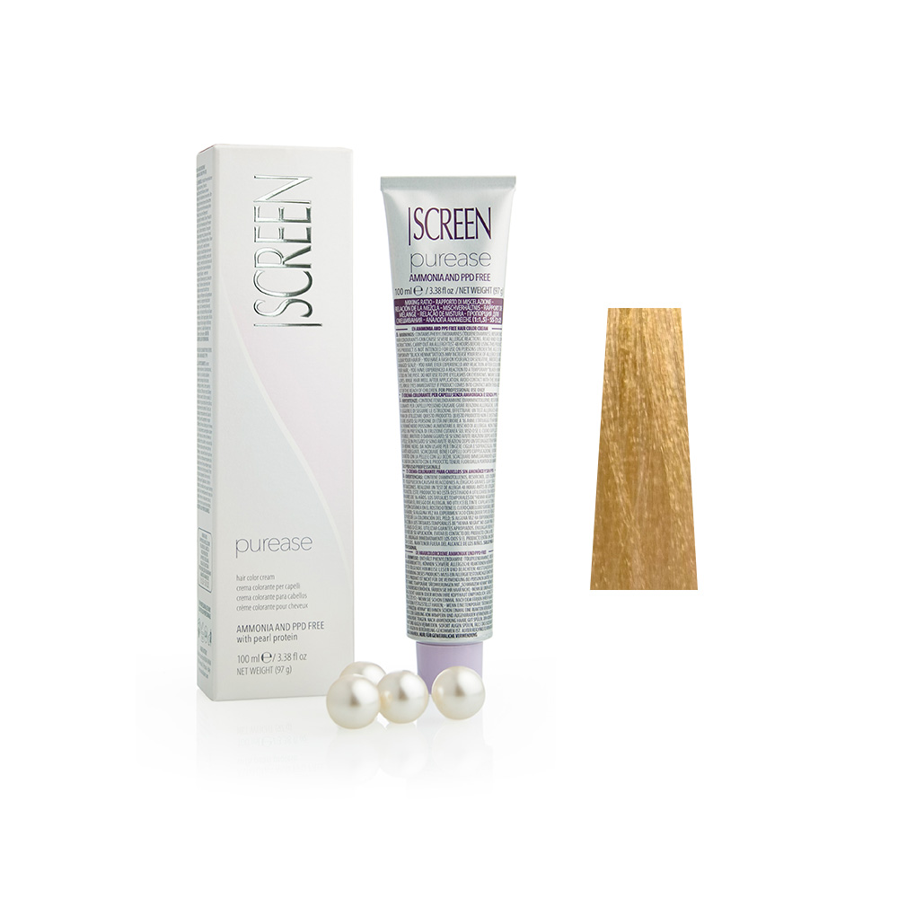 Крем-фарба без аміаку з протеїнами перлів SCREEN Purease 11N (11.0) Platinum Blonde, 100 ml - 1